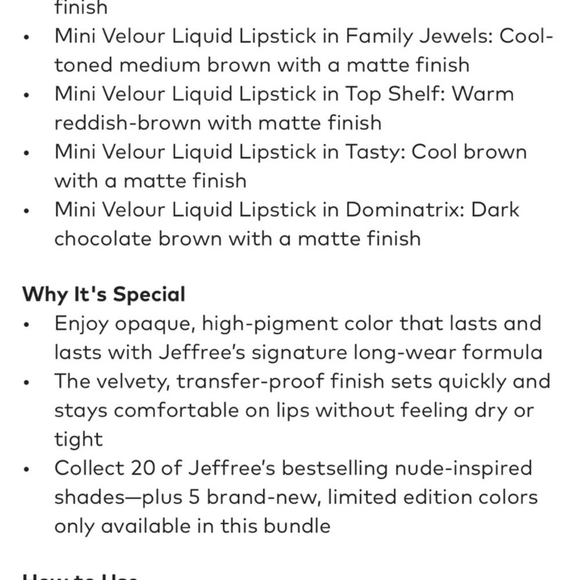 JEFFREE STAR The Nude Liquid Lipstick VAULT Set NIB - Picture 11 of 13